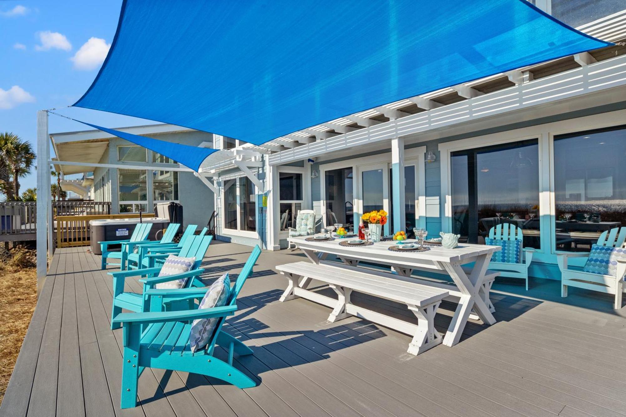 Luxury Gulf Front Property! Directly On The Beach! Sleeps 15! Panama City Beach Exteriör bild